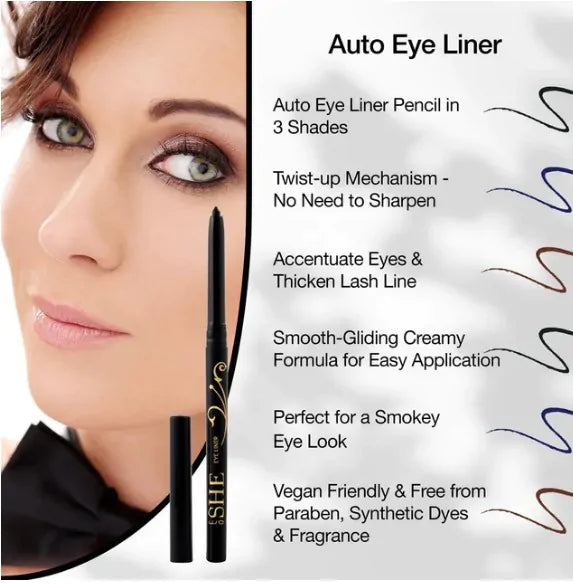 Auto Eye Liner - Ebony