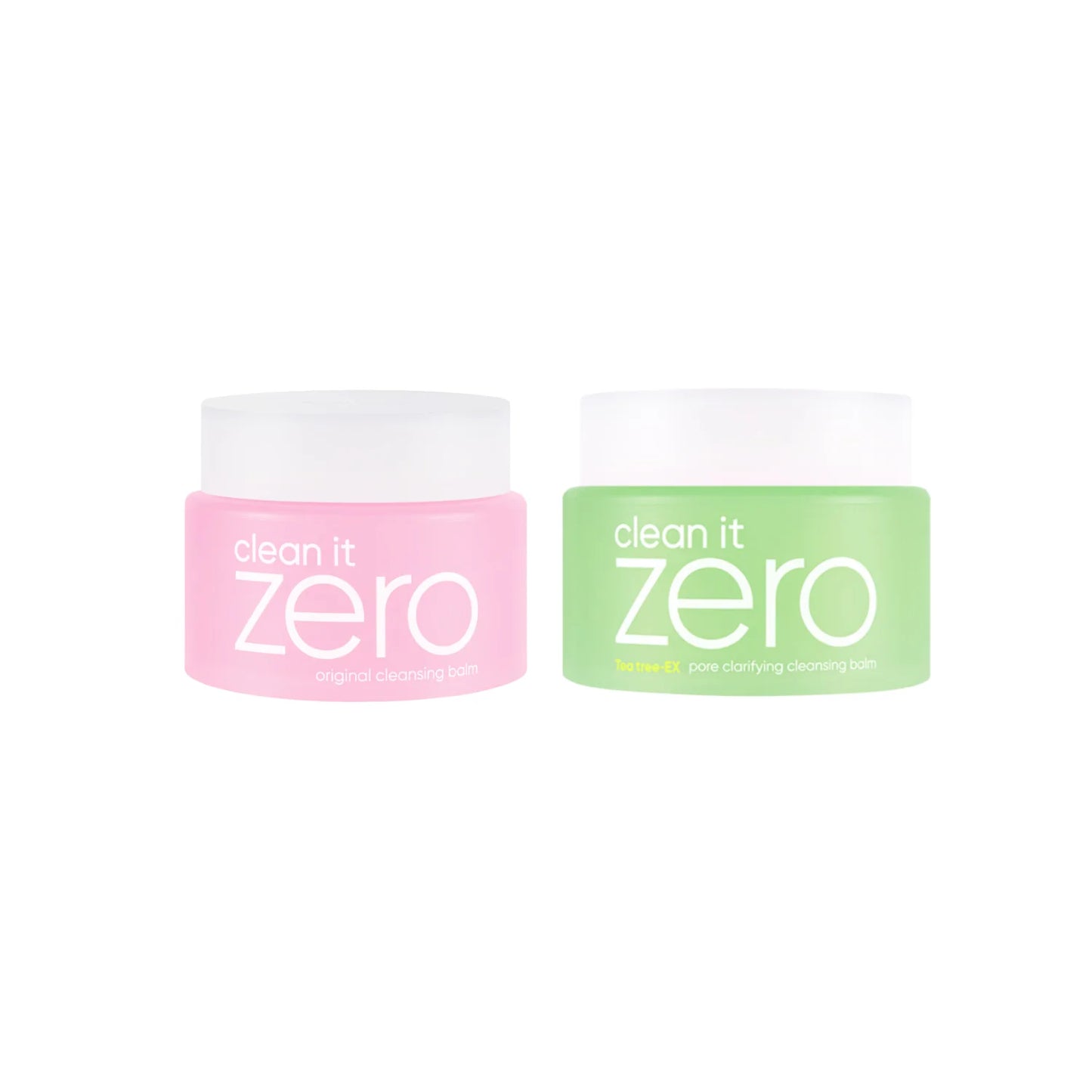 Clean It Zero Original + Pore Clarifying Cleansing Balm 100ml × 2