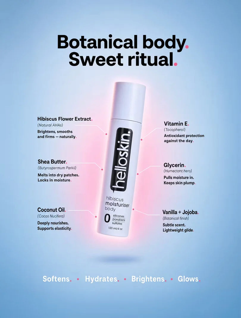 hibiscus body moisturiser