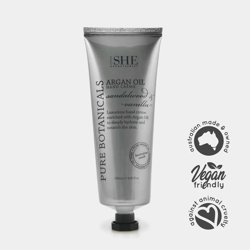Argan Oil Hand Creme - Sandalwood & Vanilla