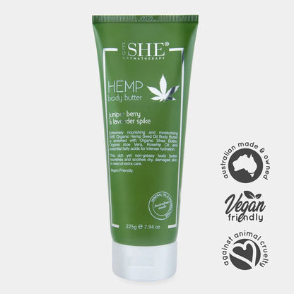 Hemp Seed Oil Body Butter - Juniper Berry & Lavender Spike