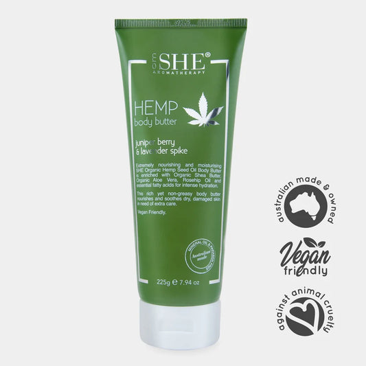 Hemp Seed Oil Body Butter - Juniper Berry & Lavender Spike