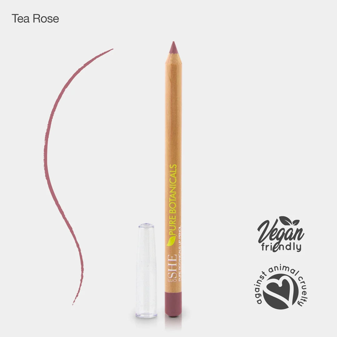 Pure Botanicals Lip Pencil - Tea Rose