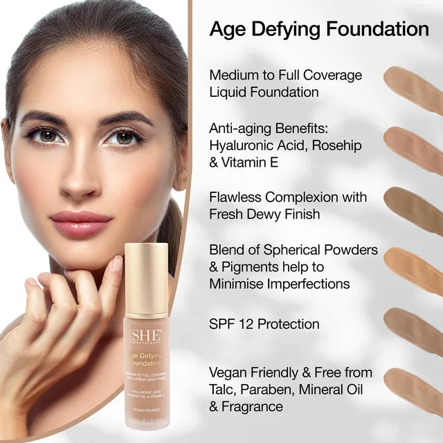 Age Defying Foundation - Bare Buff