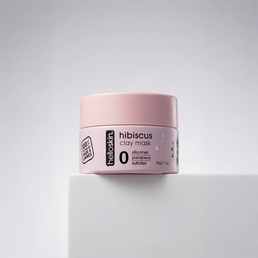 hibiscus clay mask