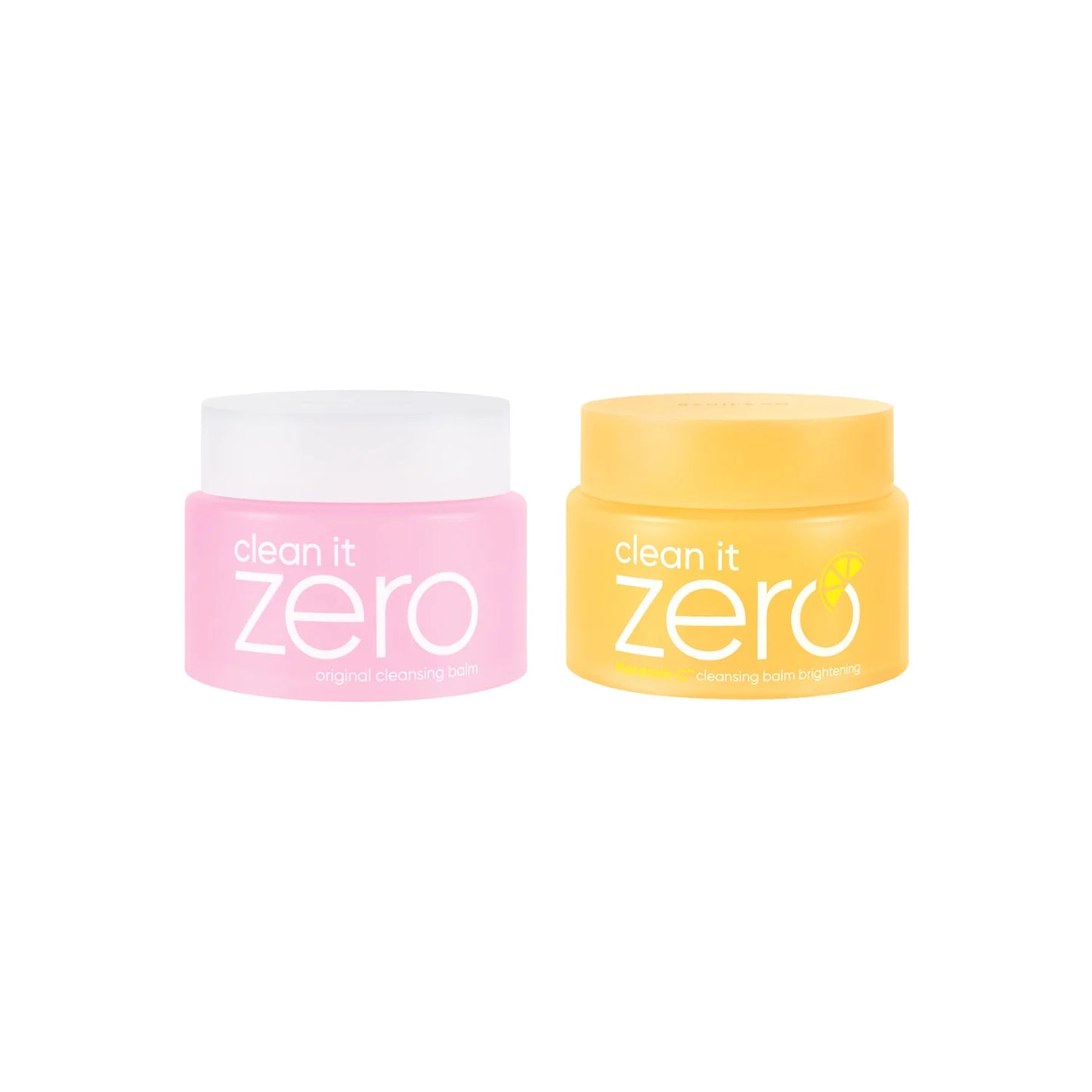 Clean It Zero Original + Brightening Cleansing Balm 100ml × 2