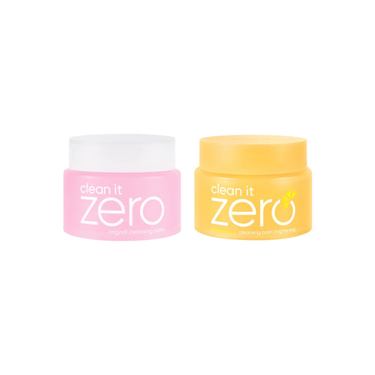 Clean It Zero Original + Brightening Cleansing Balm 100ml × 2