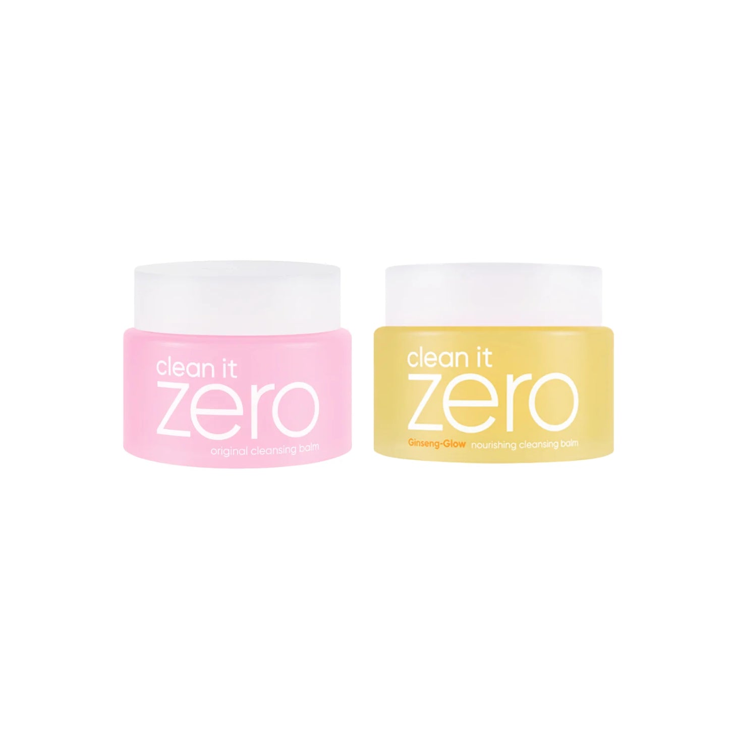 Clean It Zero Original + Nourishing Cleansing Balm 100ml × 2