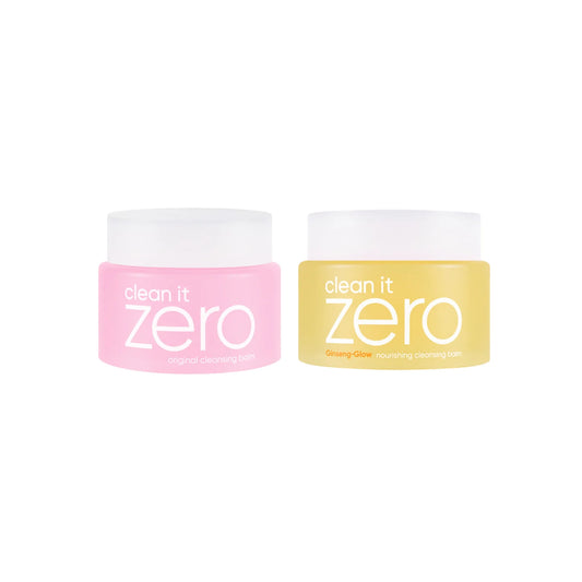 Clean It Zero Original + Nourishing Cleansing Balm 100ml × 2