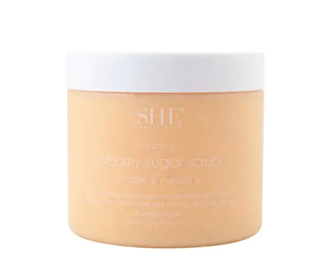 Creamy Sugar Body Scrub with Vitamin C