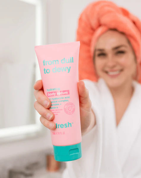 From Dull to Dewy... Hydrating Body Serum