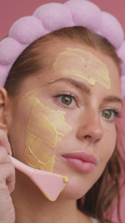 hibiscus clay mask
