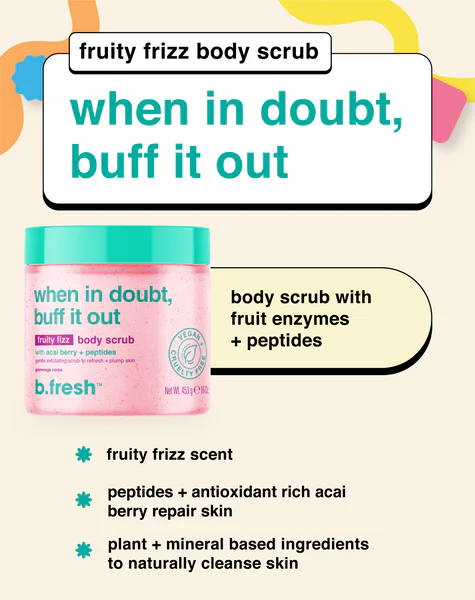 When In Doubt, Buff It Out Body Scrub
